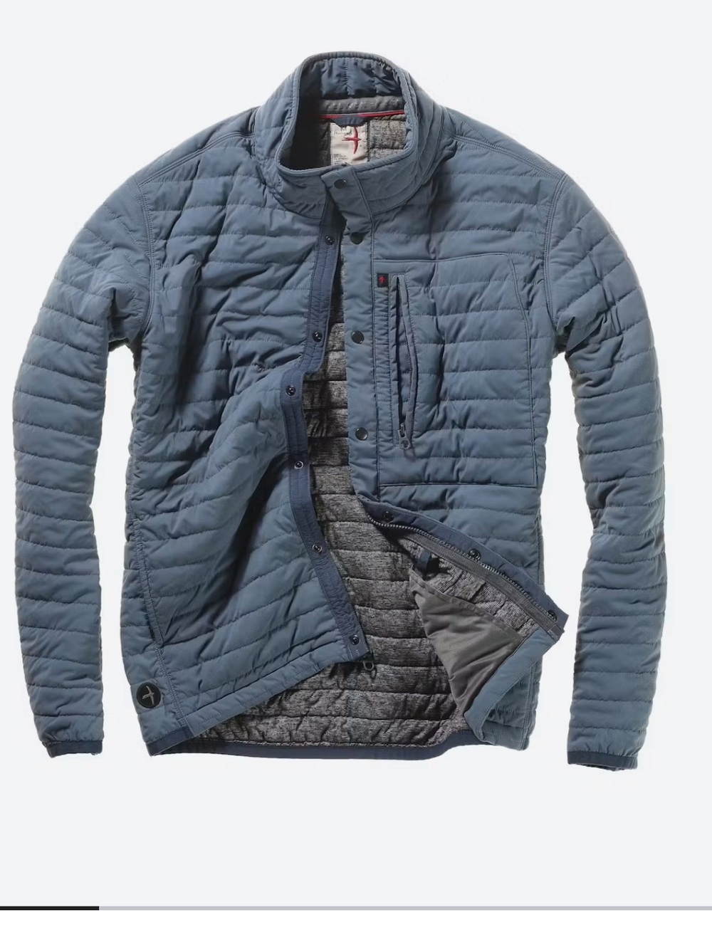 Relwen Windzip Jacket Sz L in Blue